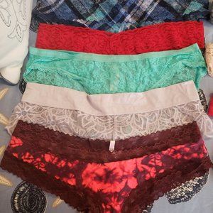 5 pairs of Lace Thong Panties